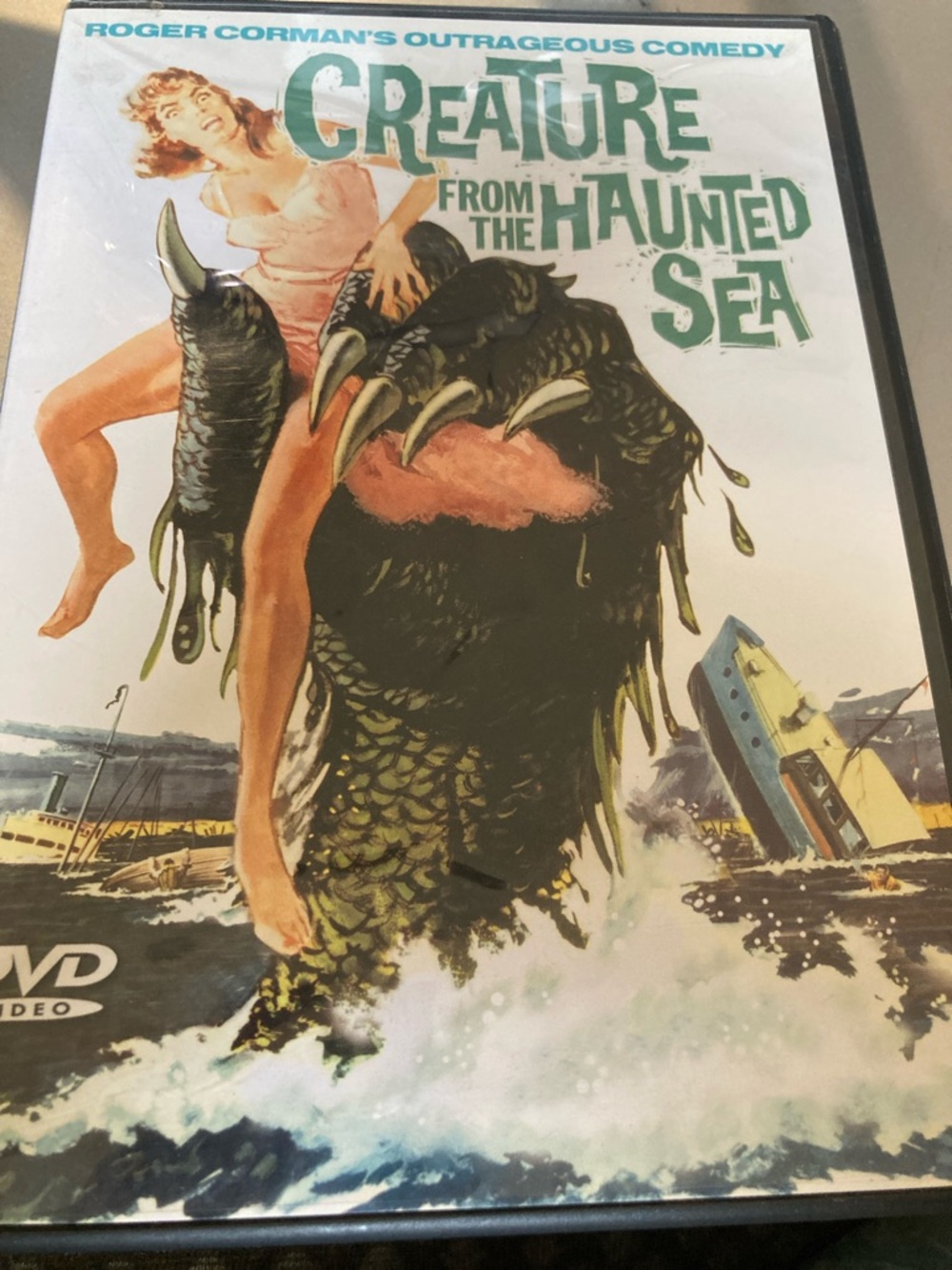 Creature from the haunted sea classic horror dvd good preowned condition